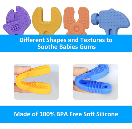 Juguetes De Denticion Para Bebes Haili Para Bebes De 0 A ...