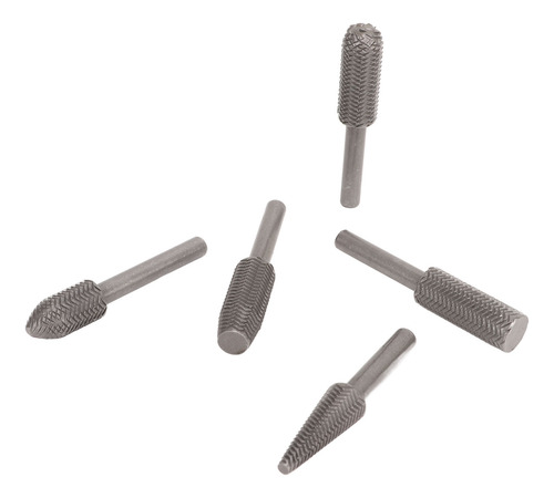 Juego De 5 Limas Rasp Grinder, De Aleación De Acero De Tungs