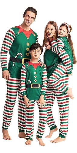 A*gift Conjunto De Pijama Familiar De Navidad A Juego Suave