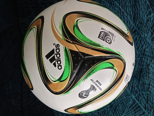 Brazuca Balón Final Brasil Rio 2014 Omb Original De Época Dorado