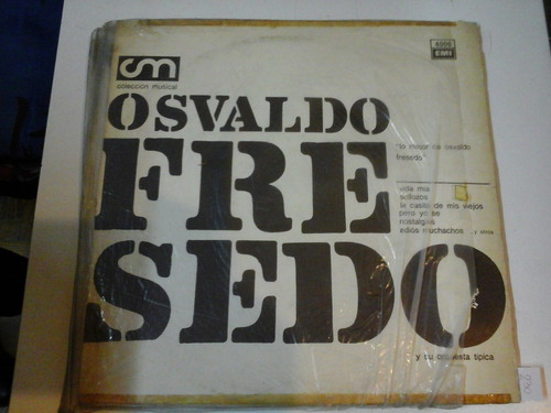 Vinilo 5374 - Lo Mejor De Osvaldo Fresedo - O. Fresedo 