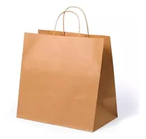 Comprar Bolsa Kraft Liner Con Asa Twist 35x30x20 Pack 25u. *delivery