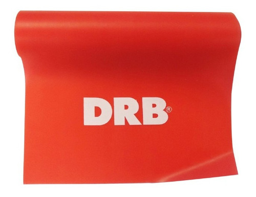 Banda Elástica Plana Tiraband Drb 1.2m Rojo