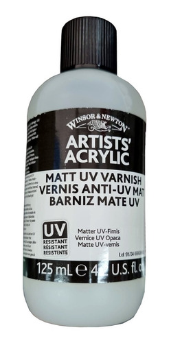 Winsor & Newton Barniz Profesional Acrílico Mate Uv 125ml