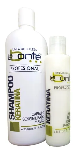 comprar Shampoo De Keratina Y Colageno 1lt La Bonté + Keratina 240ml