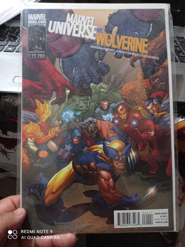 Cómic Marvel En Inglés Marvel Universe Vs Wolverine 1 Of 4 (Usado)
