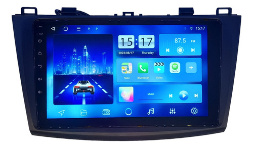 Estéreo Android Mazda3 Pantalla Bt Wifi Carplay 4gb Ram 32gb