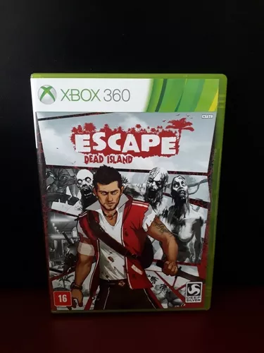 JOGO ESCAPE DEAD ISLAND ORIGINAL XBOX 360 MIDIA FISICA CD.