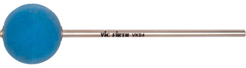 Baquetón Para Cajón Cabeza De Goma-espuma Vic Firth Vkb4 Color Metalico