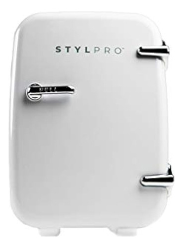 Stylpro Silver Mini Beauty Fridge (4 Litros/6 Latas): Enfria