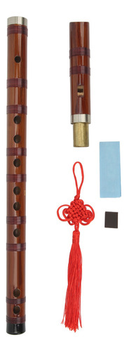 Juego De Instrumento Grabador De Flauta Chino Vertical Estil
