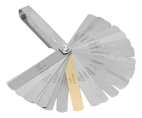 Feeler Gauge Tool 0.040.88mm 32 Blades Stainless Steel