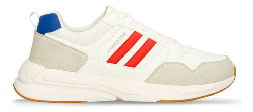 Tenis Casuales Blanco North Star Levi Silce Hombre