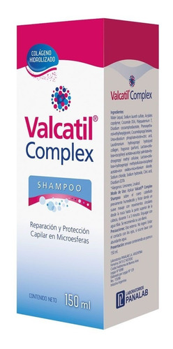 Valcatil Complex Shampoo Reparación Y Protección 150ml