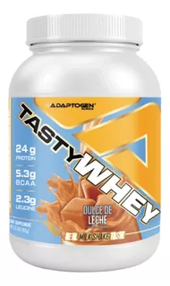 Suplemento em pó Adaptogen Science Tasty Whey 3w Gourmet proteínas Tasty Whey 3w Gourmet sabor doce de leite em pote de 900g