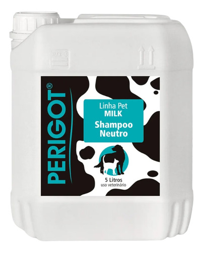 Shampoo Milk Neutro Perigot 5l - Frete Gratis