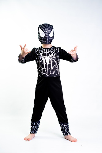 Disfraz De Venom Hombre Araña Negro