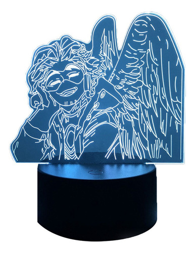 My Héroe Academia Hawks Lámpara Para Decoración Halcones Luz