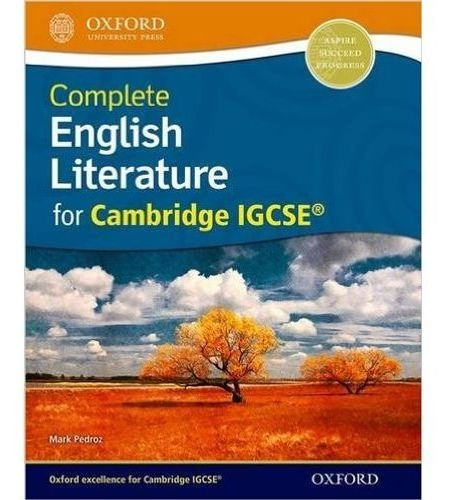 Complete English Literature For Cambridge Igcse