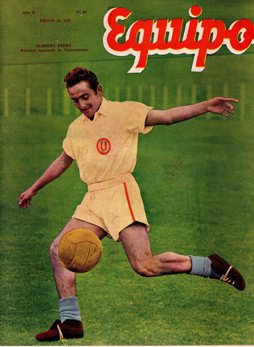 Alberto Toto Terry Universitario De Deportes 14 Ene 1949
