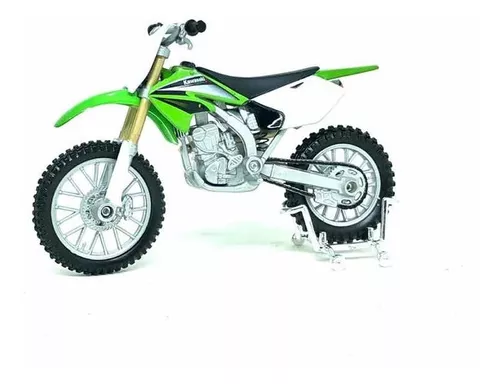 Miniatura Moto De Trilha Ferro Yamaha Yz 250 1:6 Caixa