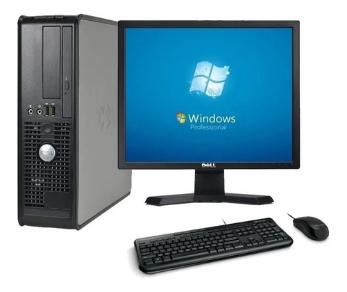 Imagen 3 de 3 de Combo Pc / Computadora Dell Core 2 Duo 4 Gb Ram 250 Gb Hdd