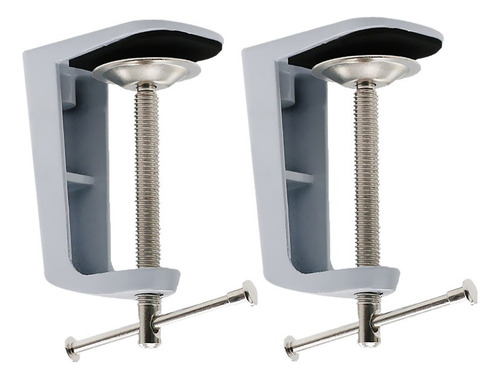 2 Pack Soporte De Metal Para Clip De Lámpara De Mesa