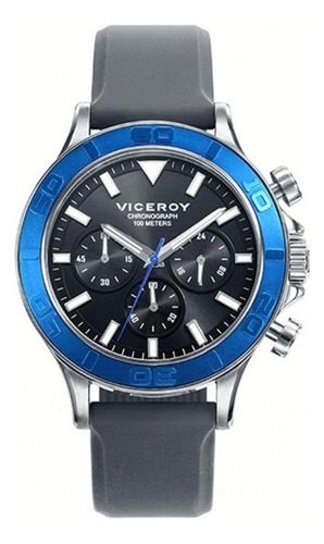 Reloj Viceroy Hombre 471117-57 Heat Chronograph /jordy Color de la correa Negro