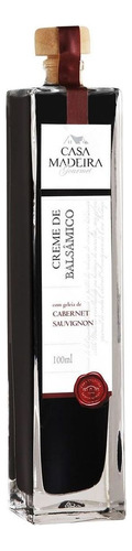 Creme Balsâmico Geleia de Cabernet Sauvignon Casa Madeira Vidro 100g