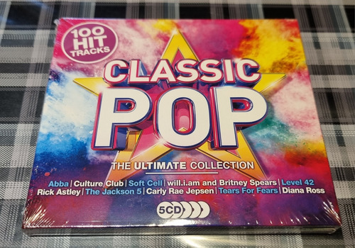 Classics Pop - 100 Hits Tracks - 5 Cds - Compilado Importa 