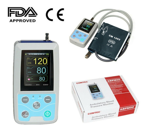 Mapa Abpm50 Holter  Monitor Presion Arterial 