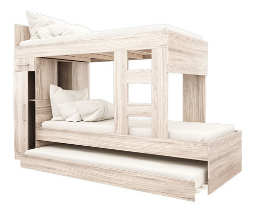 Cama Cucheta Triple Orlandi 603 Abedul Cuotas