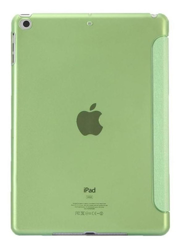 Imagen 2 de 6 de Carcasa Funda Inteligente Color Verde Para iPad 9.7