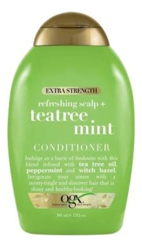 Acondicionador Ogx Refreshing Scalp + Teatree Mint 385 Ml