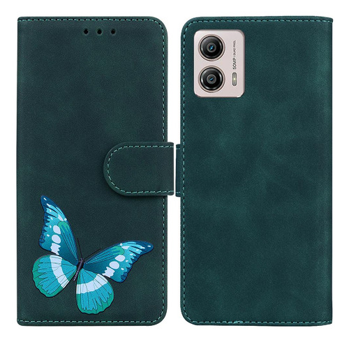 Funda Para Motorola Moto G23/g13 Cartera Mariposa Flip Folio