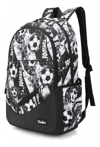 Etaishow Mochila Con Estampado De Fútbol Para Niños Mochil