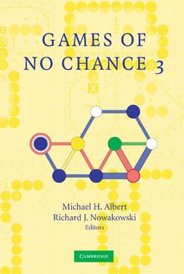 Libro Games Of No Chance 3 - Michael H. Albert