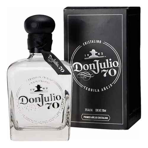 Tequila Añejo Don Julio 70 Cristalino