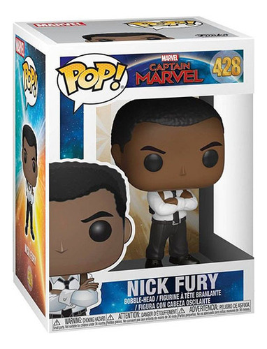 Funko Pop Marvel: Capitana Marvel Nick Fury