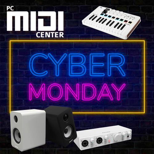 Controlador Midi Usb Arturia Microlab Blue
