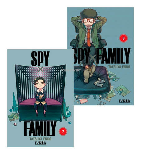 Imagen 1 de 6 de Manga Spy X Family 2 Tomos Elige Tu Tomo Ivrea Scarlet Kids