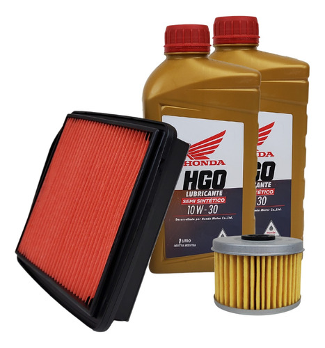 Kit Service Filtros Original Y Aceite Hgo Semisint Nx 400
