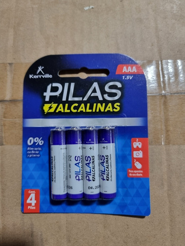 Pilas Alcalinas Aaa ,marca Kerrville 1.5 V,caja Con 800 Pzas