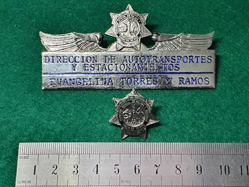 Placa Policía De La Ciudad De México