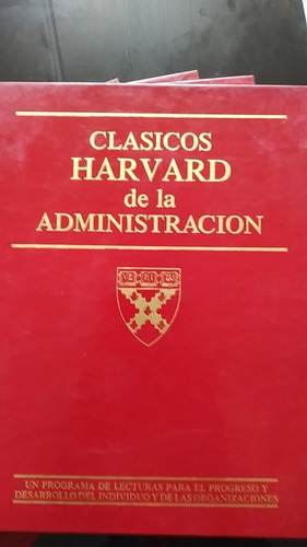 Enciclopedia Clásicos Harvard De La Administración -10 Tomos