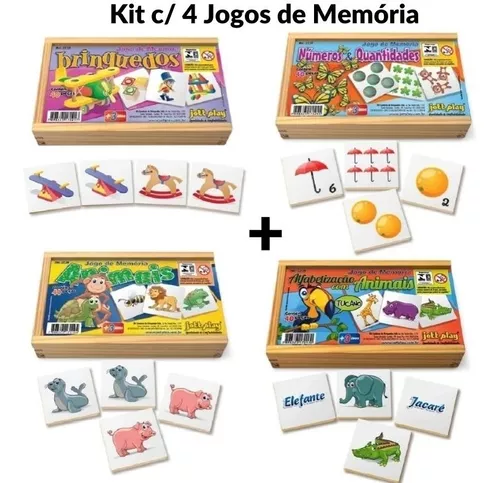 Jogo da Memória Infantil Online: Brinquedos