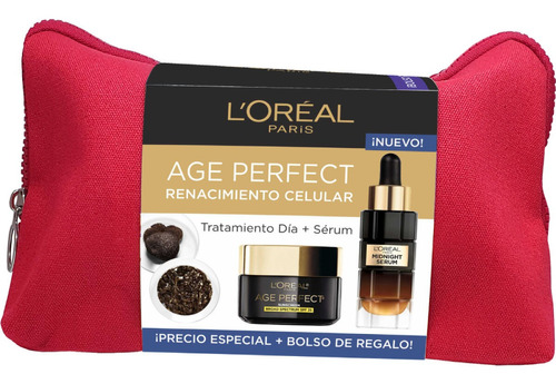 Pack Loreal Age Perfect Renacimiento Cell Dia+serum