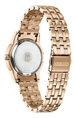 Reloj Citizen 61243 Em0773-54d Mujer Silhouette Crystal Color de la correa Dorado Color del fondo Madre Perla