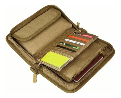 Cartera De Embrague Táctica Hombre Larga Titu Bolso De Mano