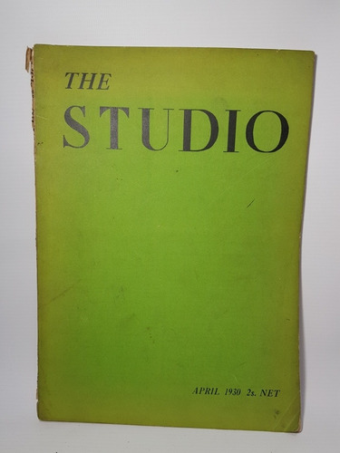 Diseño Revista The Studio Inglés 1930 44 Leicester Mag 56783